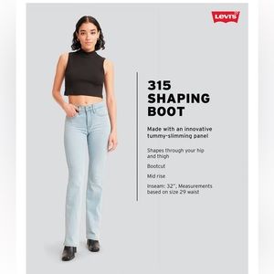 Levi’s- 315 Shaping Bootcut Jeans